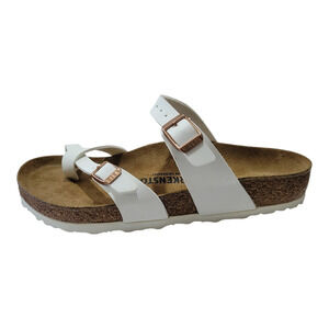 Birkenstock New Mayari Women White Sandals Size 39